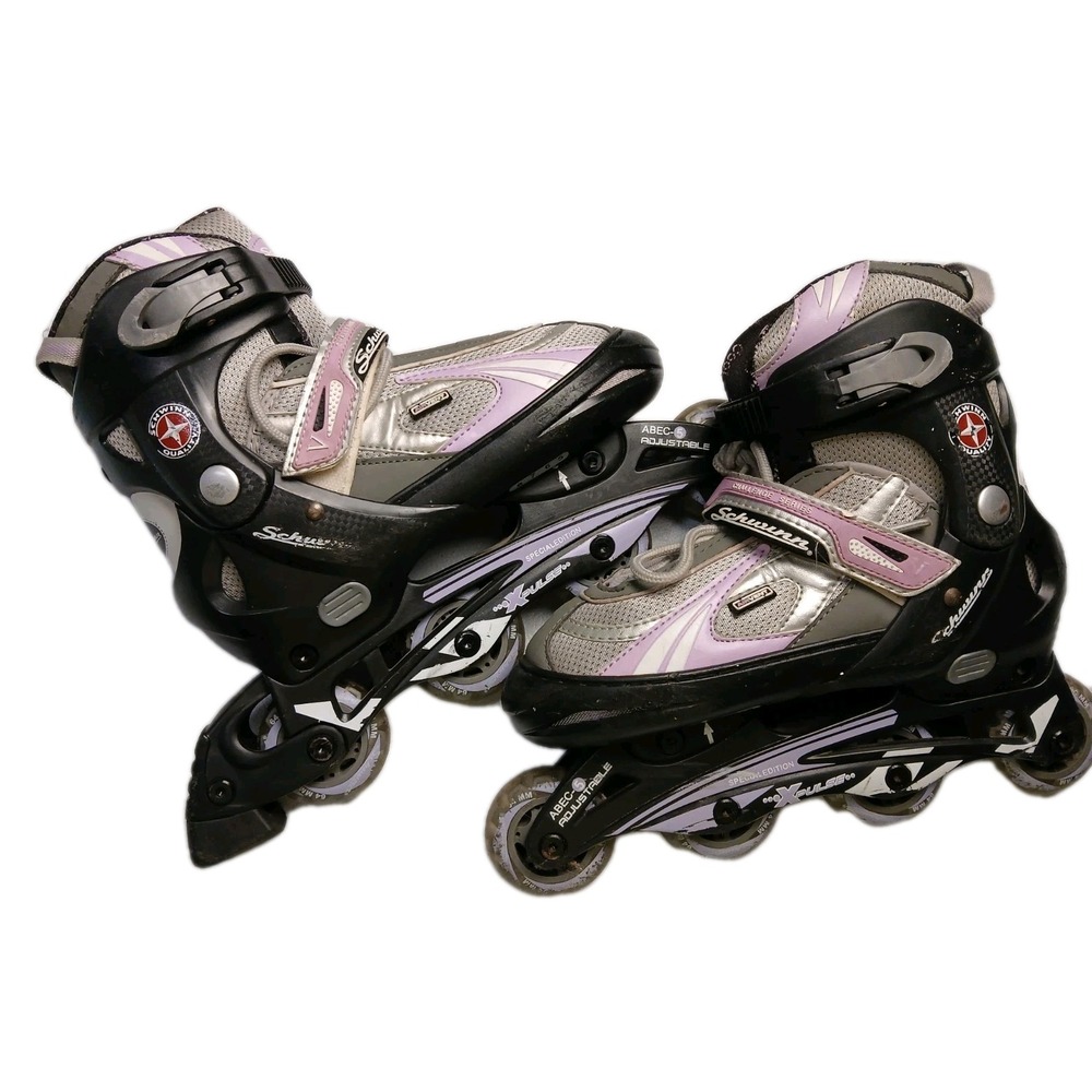 Schwinn Inline Skates Youth 5-8 Adjustable Purple XPulse Challenge Series‎ #1521